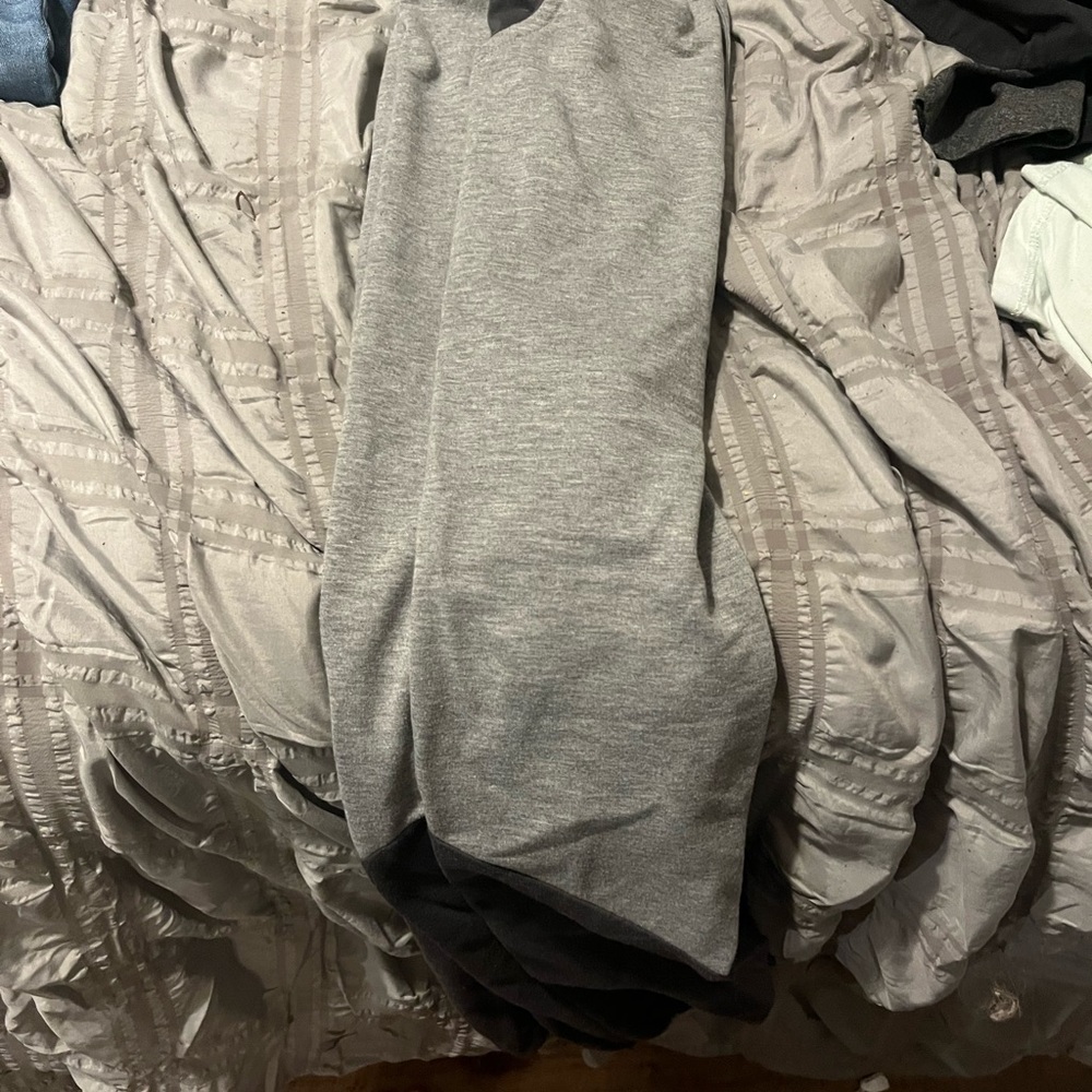 Shein color block joggers